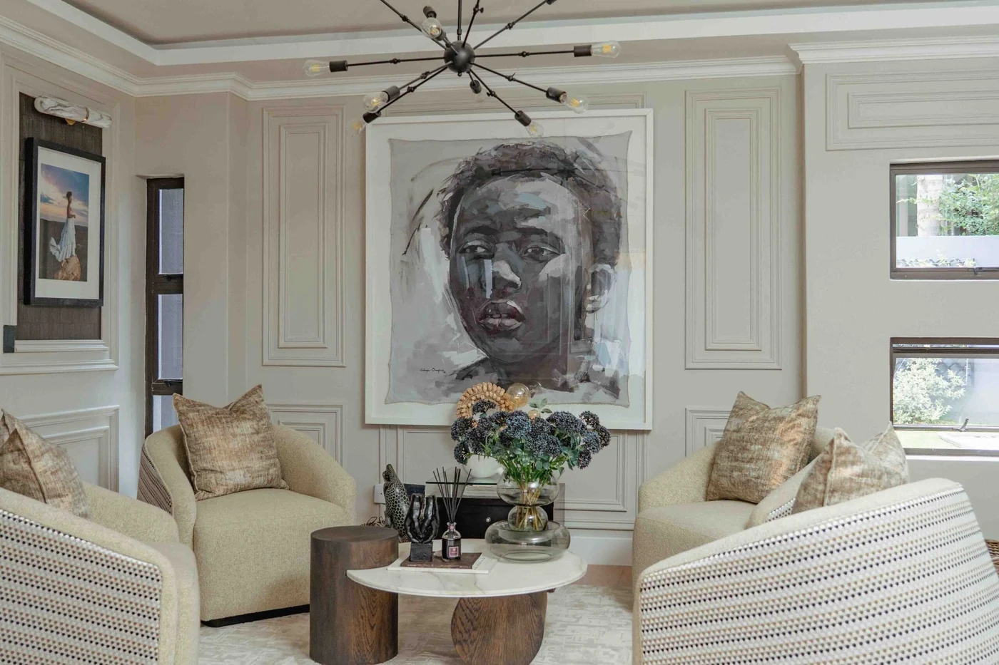 Elegant neutral interior design reference photograph